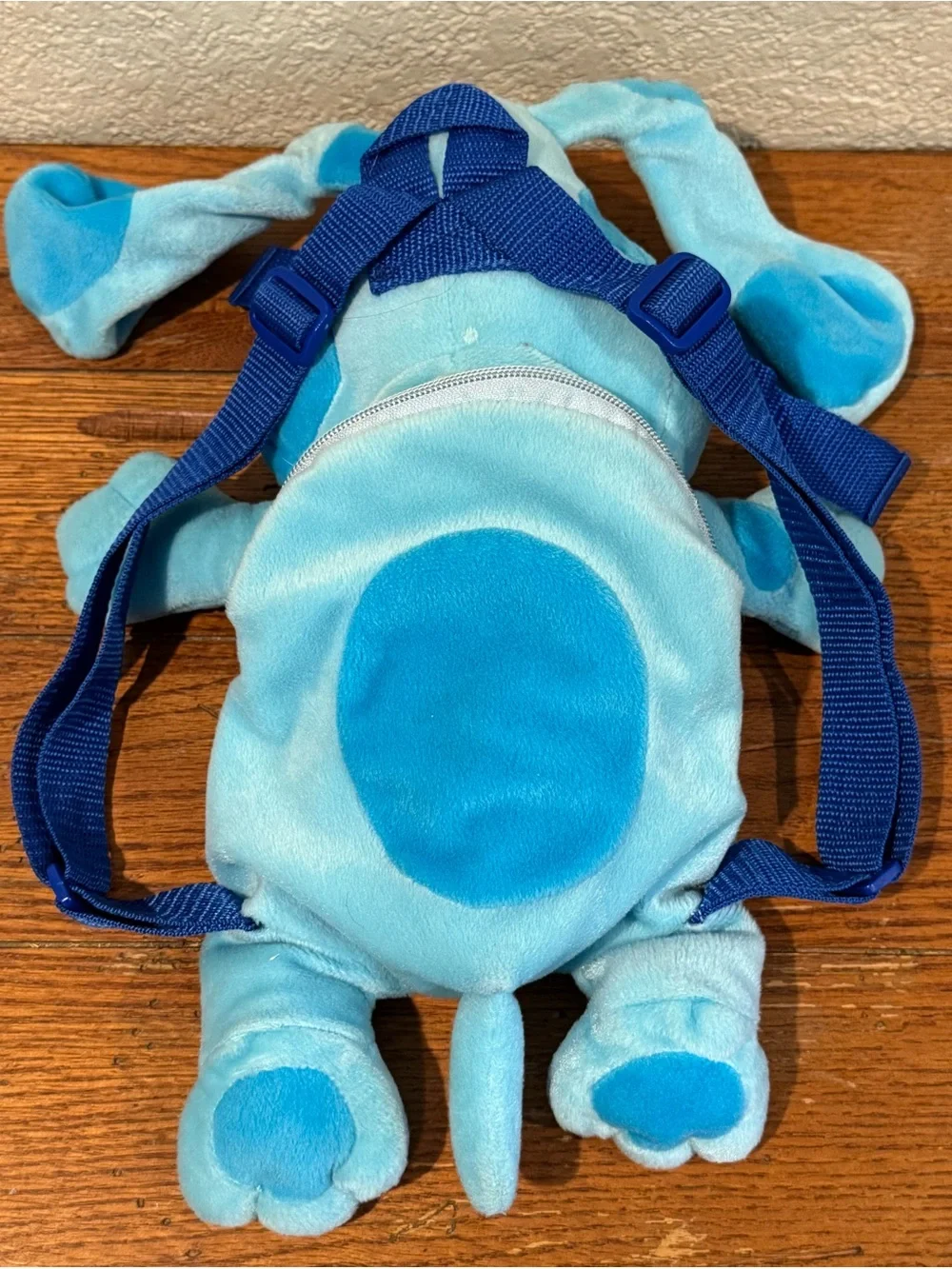 Blues Clues Backpack Plush Dog Stuffed Animal Vintage 1999 Viacom Nickelodeon